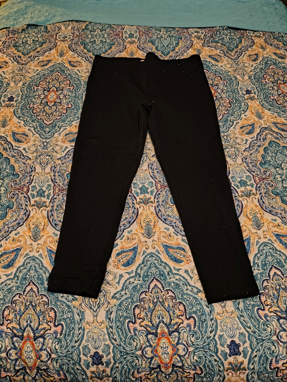 LOFT Black Skinny Rhinestone Legging Pants for Women